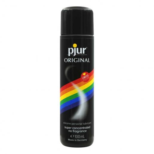 pjur ORIGINAL 100ml 矽性後庭潤滑液 (彩虹特別版)