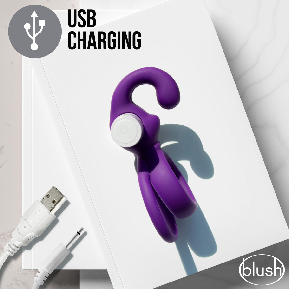 美國Blush Noje | C3 Iris:可充電振動陰莖環 -
