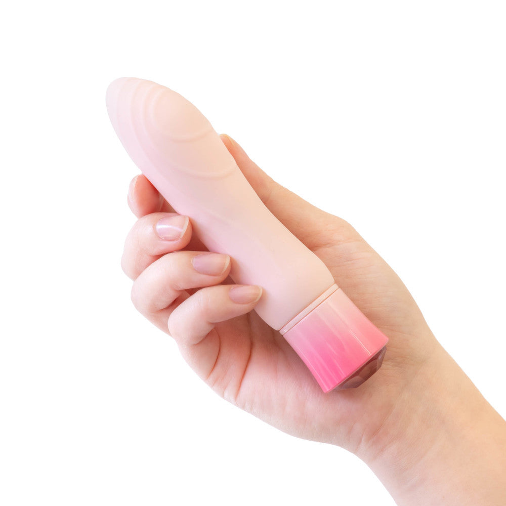 美國 Blush Oh My Gem 優雅 5.5 吋摩根石保暖 G 點震動器