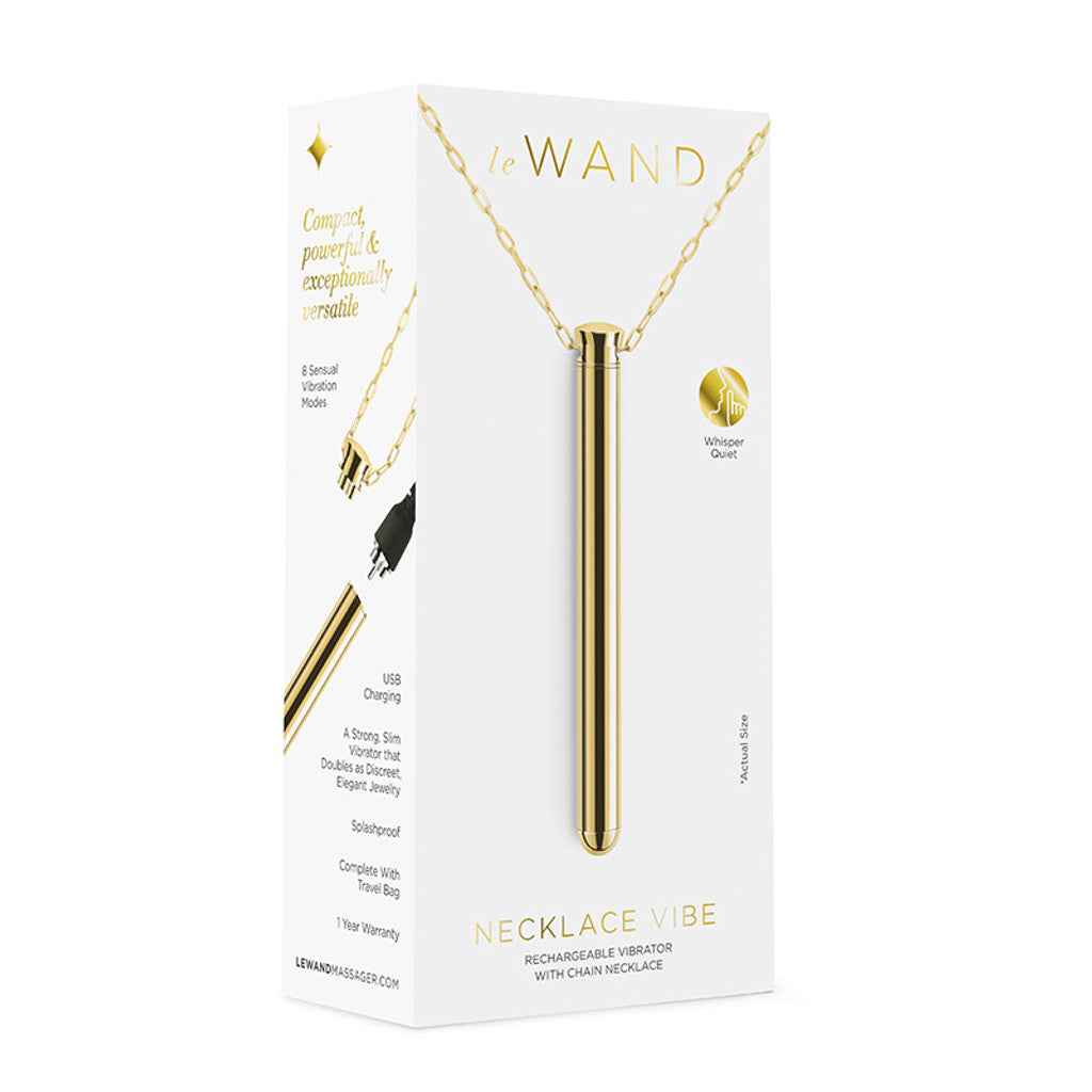 Le Wand Necklace頸鏈按摩器-金色