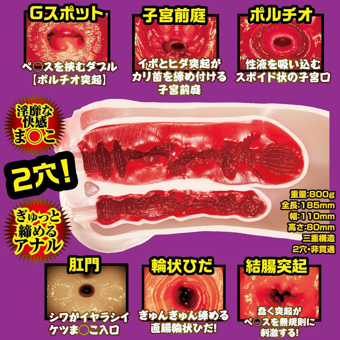 NPG 新・名器の証明 No.004 藤森里穂名器