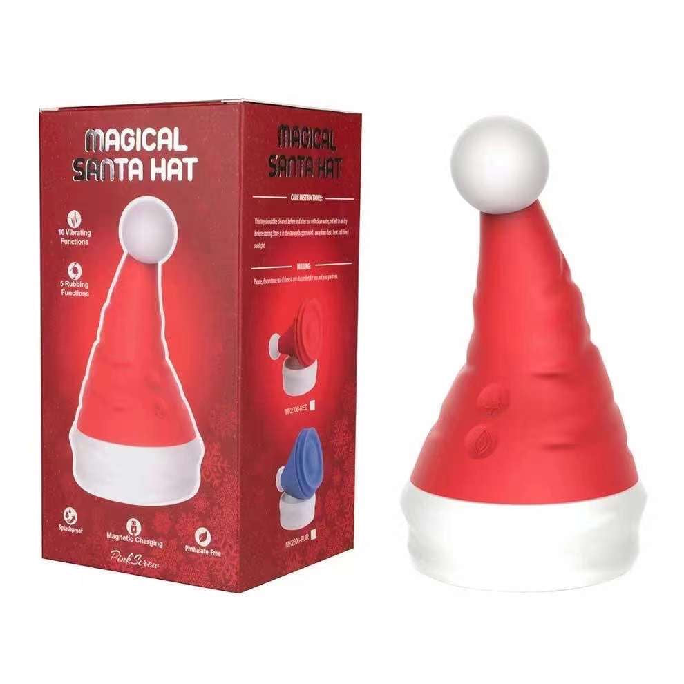 Magical Santa Hat - 神奇聖誕帽可充電震動器