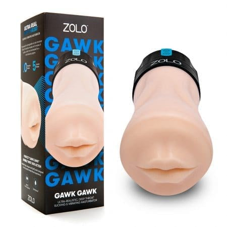 ZOLO Gawk Gawk 深喉震動口交飛機杯