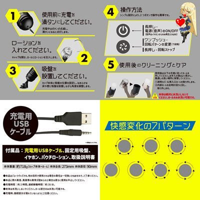 日本EXE 淫亂7頻回轉運動叫聲自慰器-4 普妮安娜電動飛機杯 4 ぷにあなロイド4