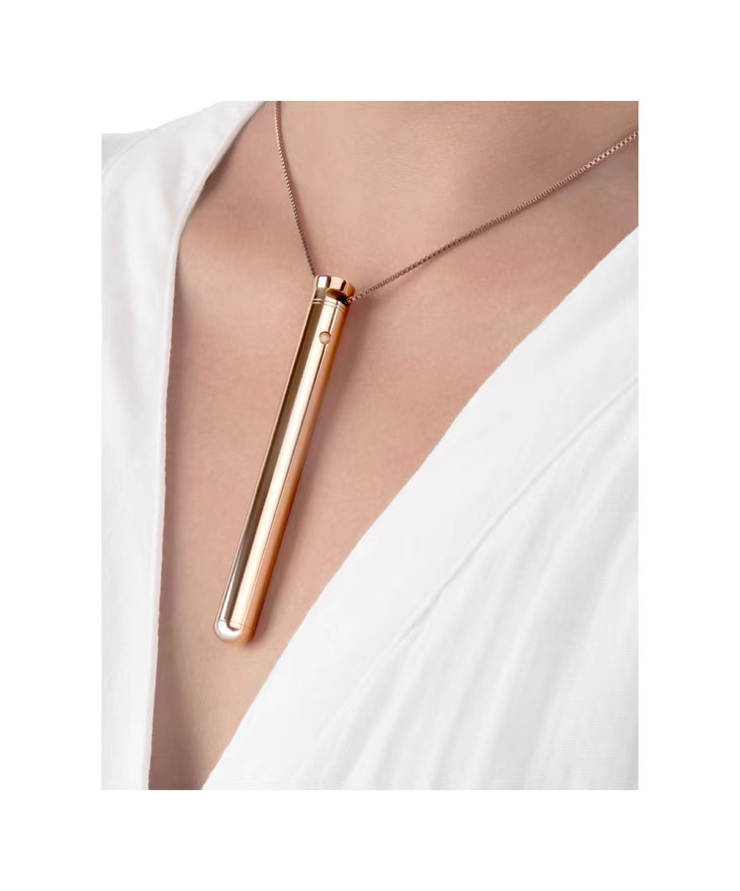 Le Wand Necklace頸鏈按摩器-玫瑰金色