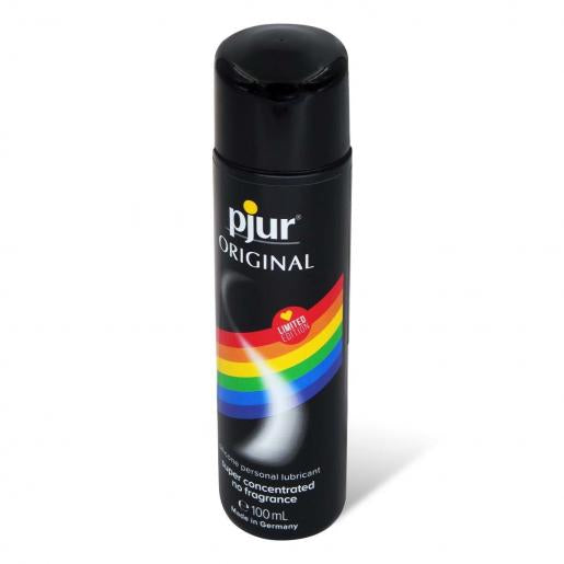 pjur ORIGINAL 100ml 矽性後庭潤滑液 (彩虹特別版)