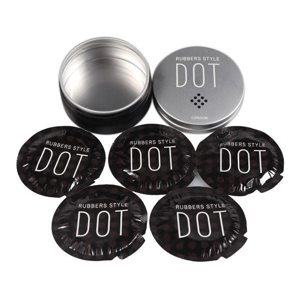 日本JAPAN MEDICAL- Rubbers Style Condom Dot 0.03 凸紋盒裝安全套 – 5片裝
