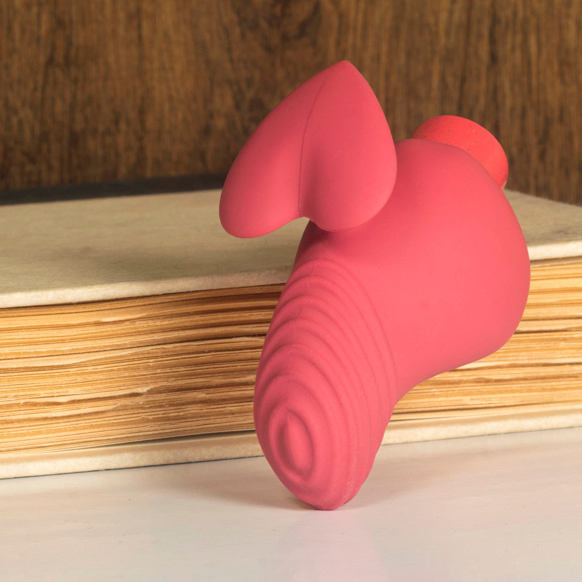 Gaia | Eco Love: Plant-Based 3" Waterproof Multifunction Powerful Vibrator in Coral - Sustainably Made with BioTouch & BioFeel 基於植物的 3 英寸防水多功能珊瑚振動器