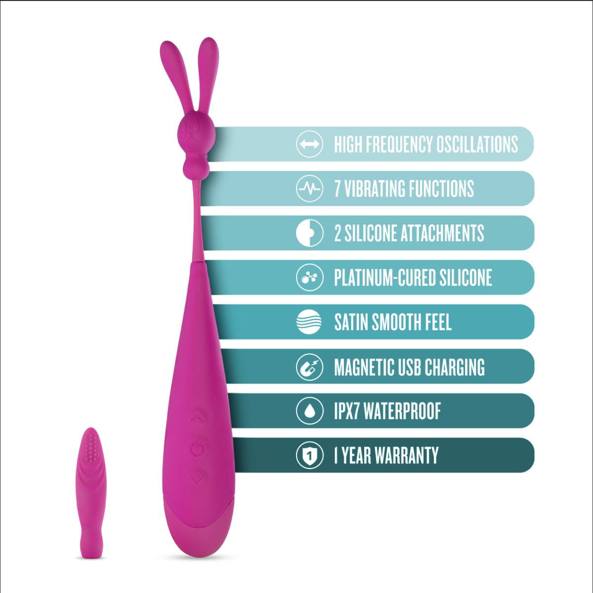 美國Blush Noje Quiver Lily 7.5 吋振動器
