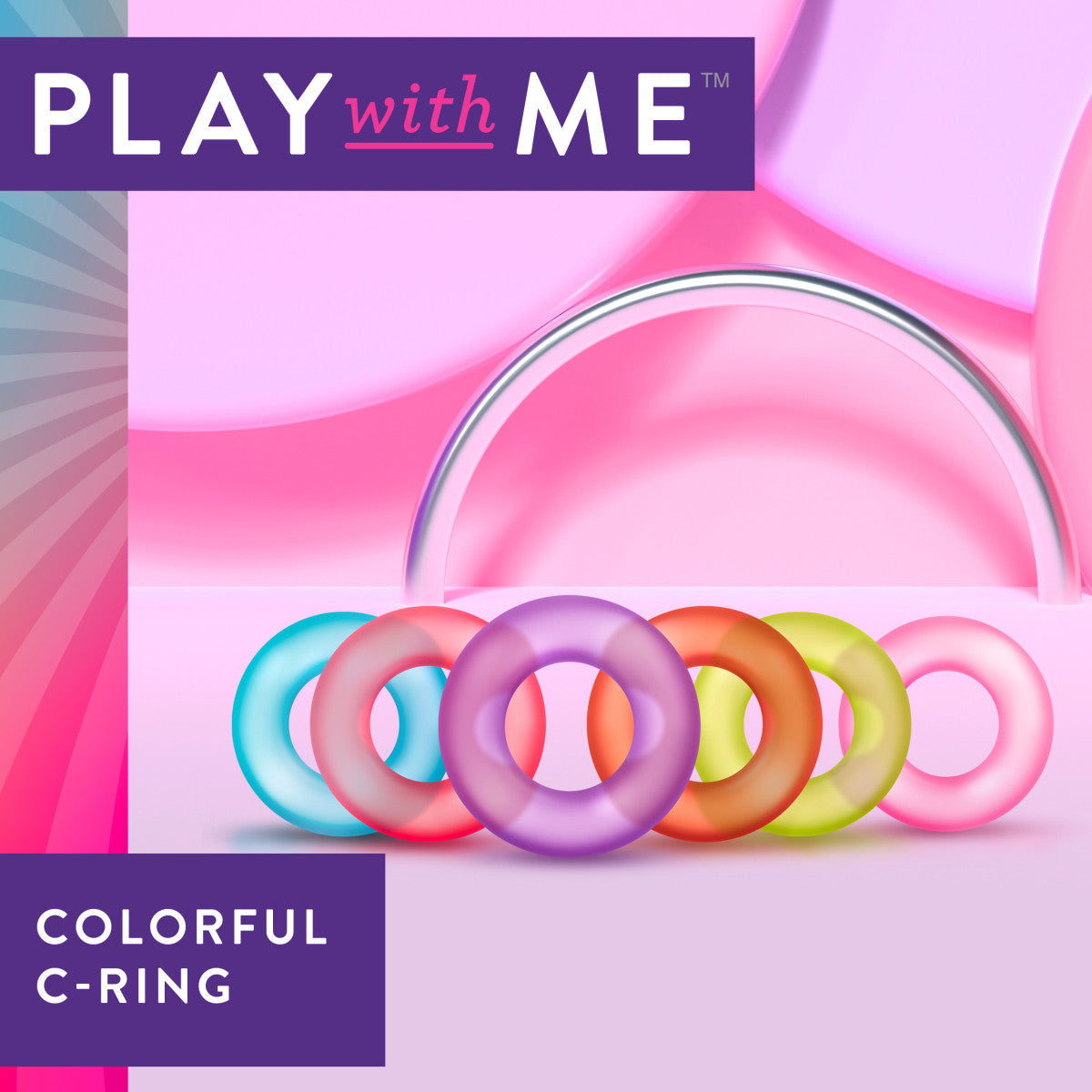 美國Blush Play With Me| King of the Ring陰莖環(6 件裝)