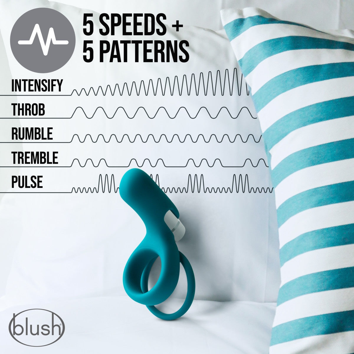 美國Blush Noje | C2 Juniper:可充電振動陰莖環 -