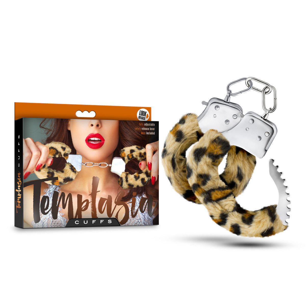 美國Blush Temptasia - Cuffs - 豹紋