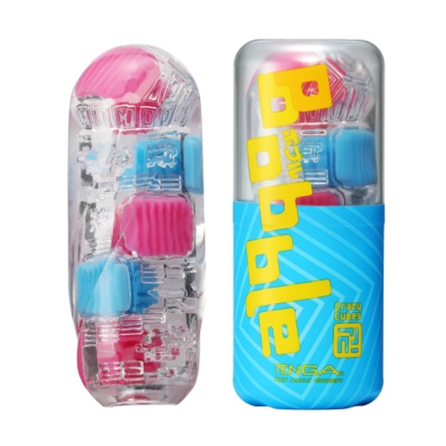 TENGA Bobble 跳動杯 重複性飛機杯-Crazy Cubes瘋狂磚