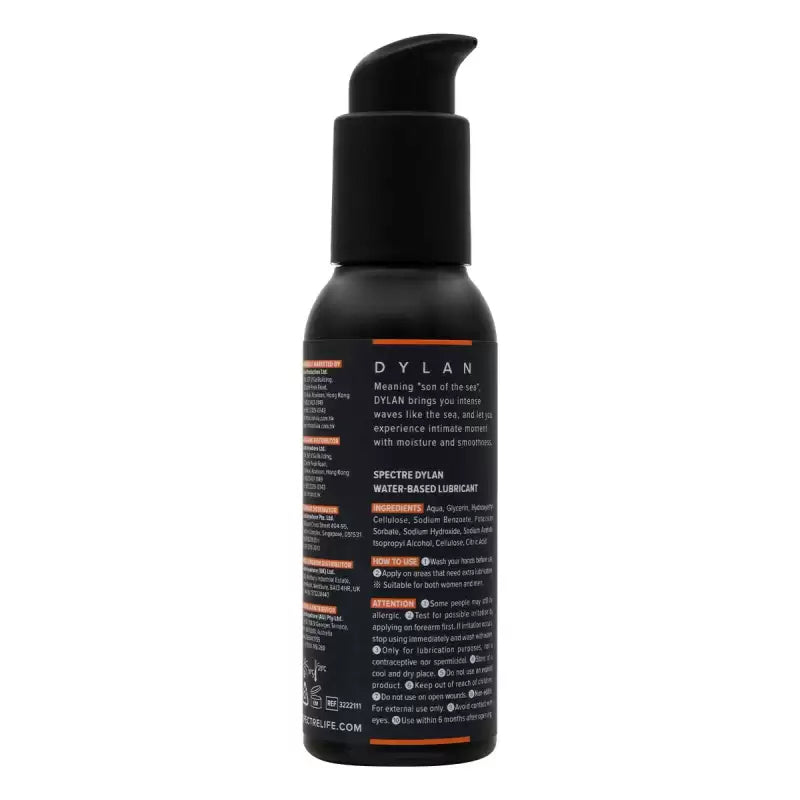 SPECTRE DYLAN水性潤滑液100ml