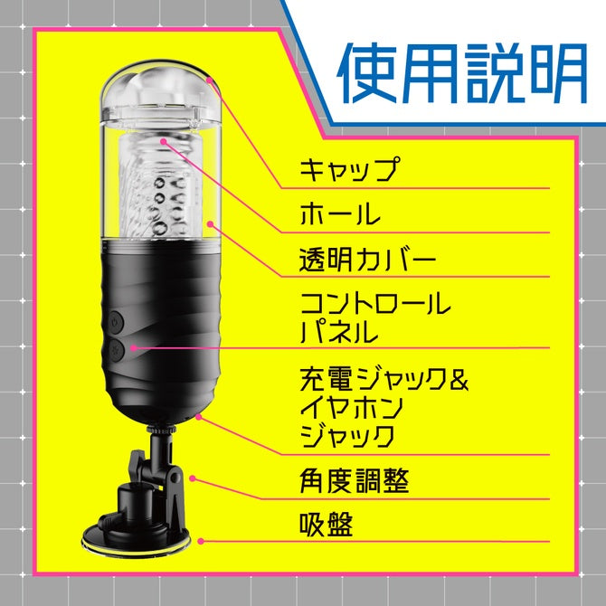 日本EXE 淫亂7頻回轉運動叫聲自慰器-4 普妮安娜電動飛機杯 4 ぷにあなロイド4