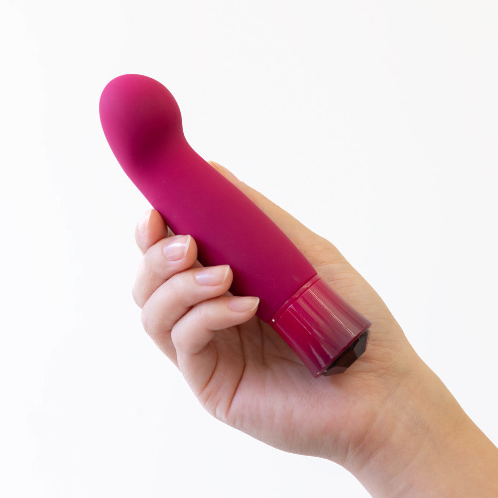 美國Blush Oh My Gem 經典 5.5 英寸石榴石保暖 G 點振動器 -