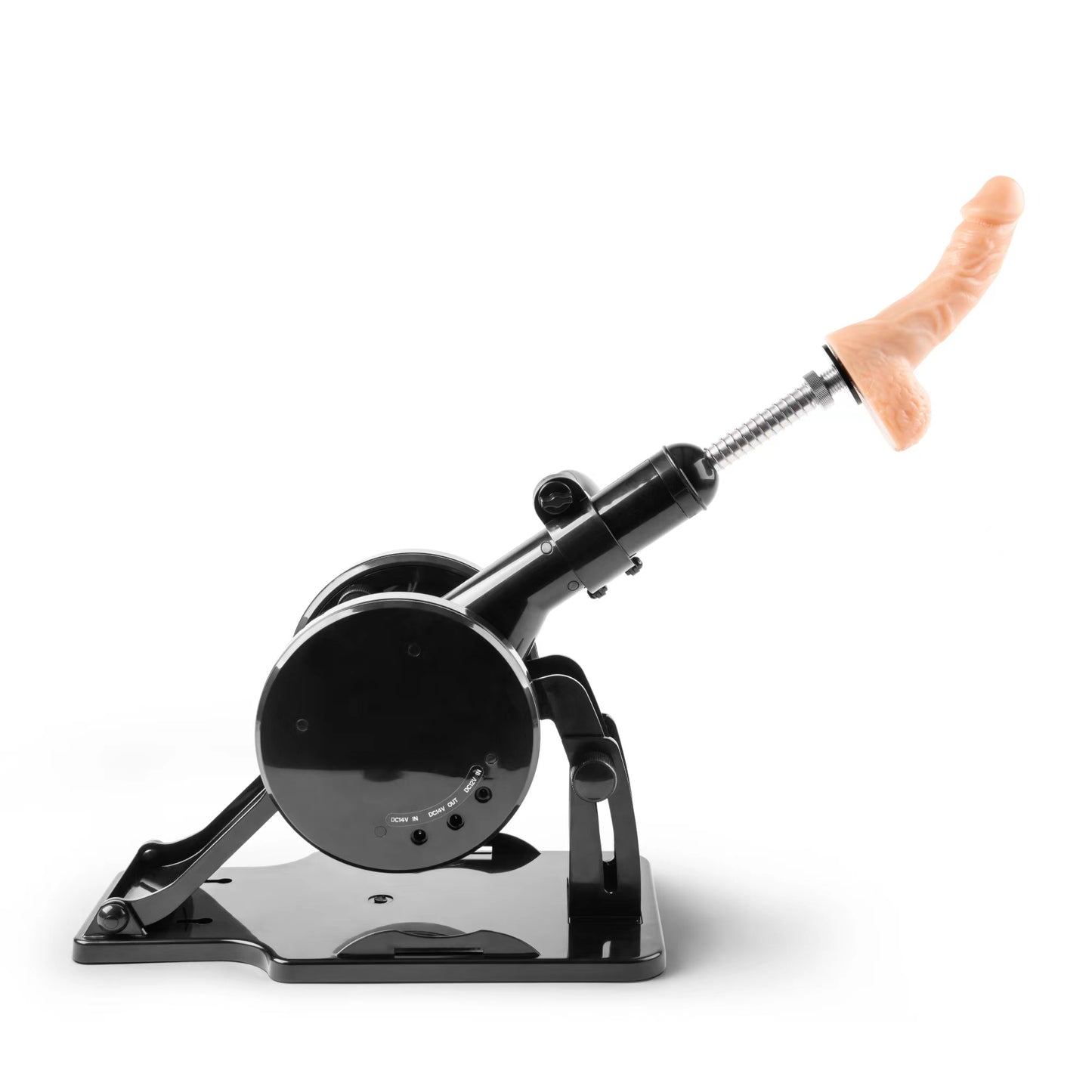 Remote Control Sex Machine - Includes Custom Realistic Dildo, Vibrator & Vibrating Egg