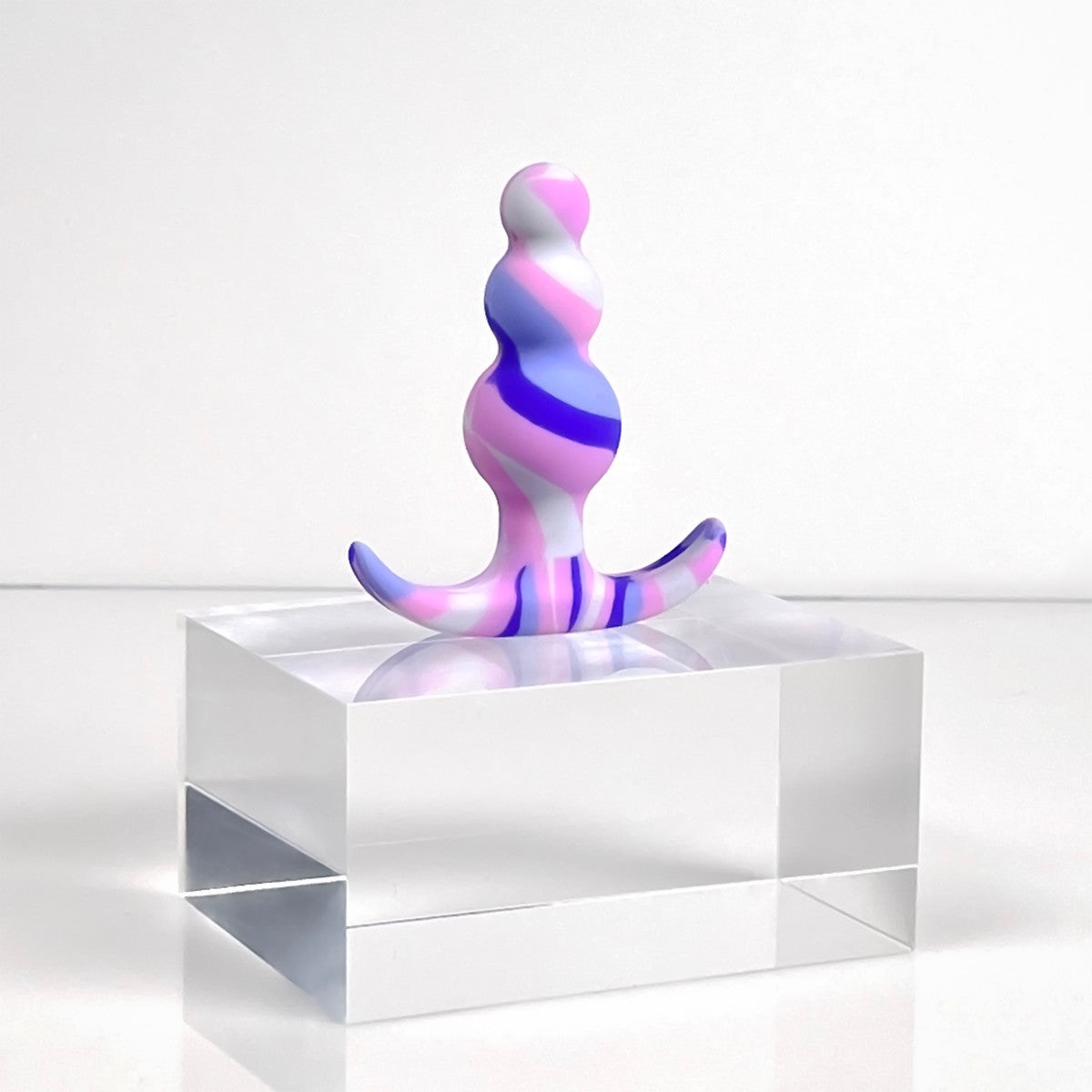 美國Blush Avant | Twilight Blue Artisan 3 英寸錐形 Stayput 肛塞-
