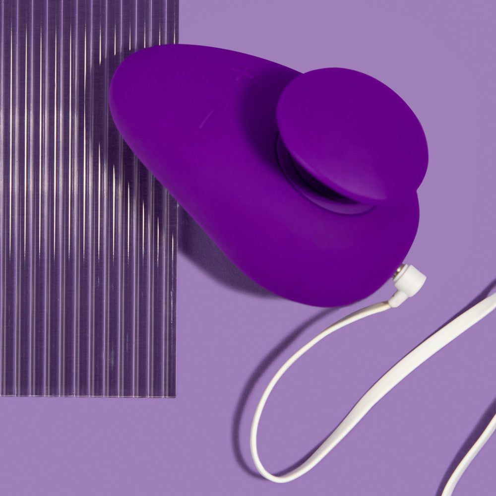 美國BlushWellness By | Palm Sense RumbleTech 紫色 UltraSilk 振動器 -