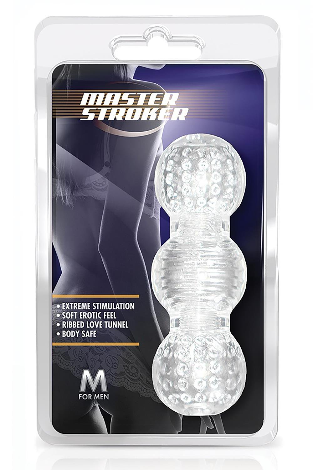 Stay Hard Master Stroker Masturbator Textured for Extreme Stimulation