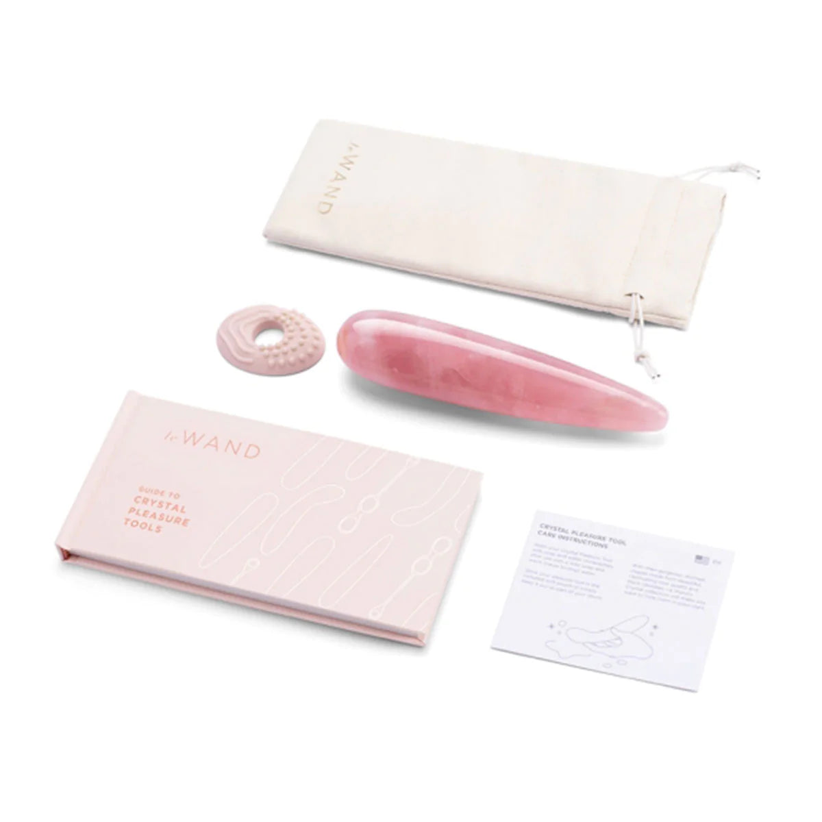 Le Wand Crystal Wand Rose Quartz 水晶按摩棒