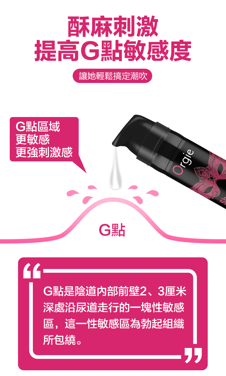 葡萄牙Orgie SHE SPOT G點潮吹液-15ML