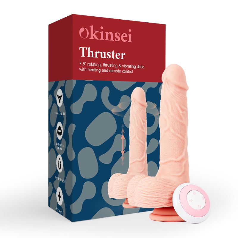 Okinsei Thruster伸縮搖擺震動加溫三合一 (可遠程遙控)