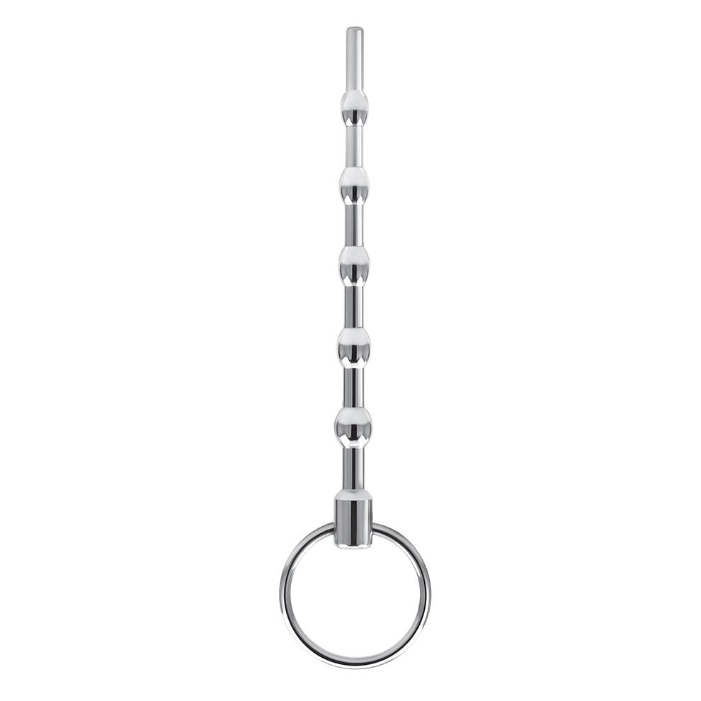 BLUELINE 金屬導管4.5" Stainless Steel Beaded Urethral Sound