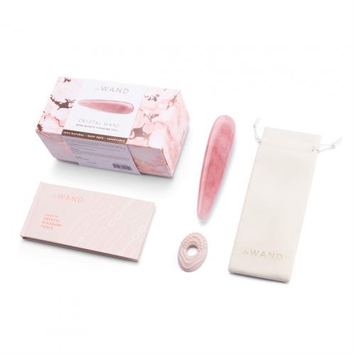 Le Wand Crystal Wand Rose Quartz 水晶按摩棒