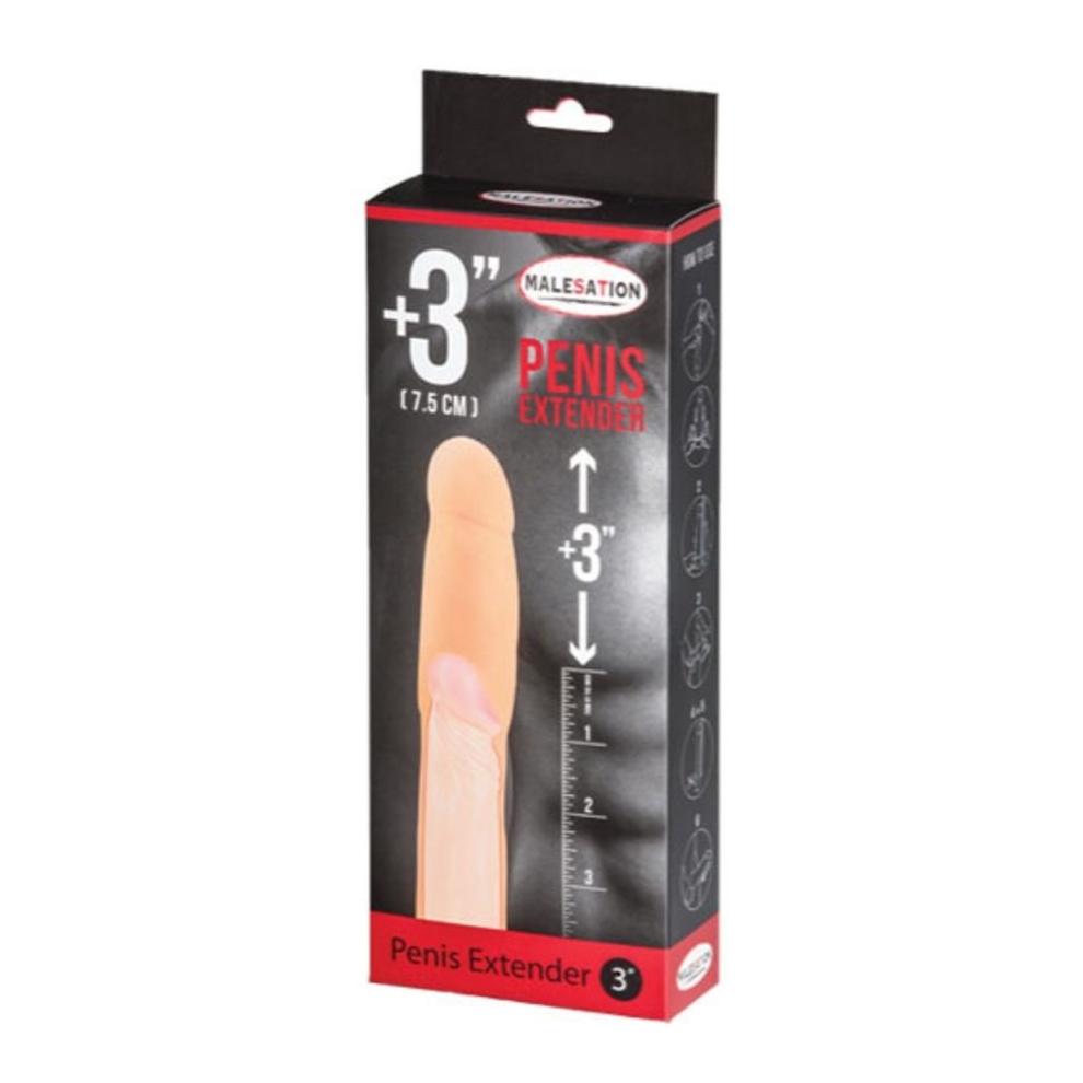 Malesation Penis Extender 3"陰莖增長套3"