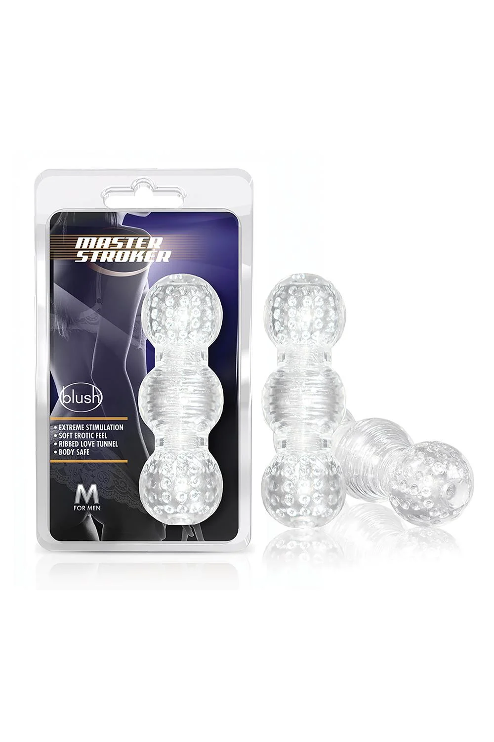 Stay Hard Master Stroker Masturbator Textured for Extreme Stimulation