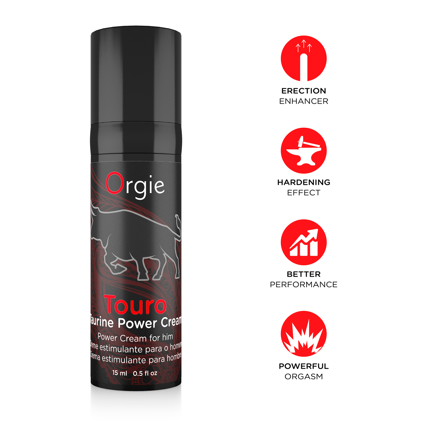 葡萄牙Orgie Touro鬥牛士男性表現液-15ml