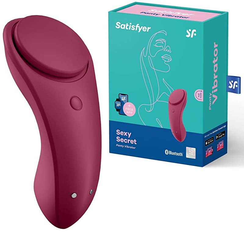 Satisfyer Sexy Secret 手機遙控磁吸式內褲震動器（紅色
