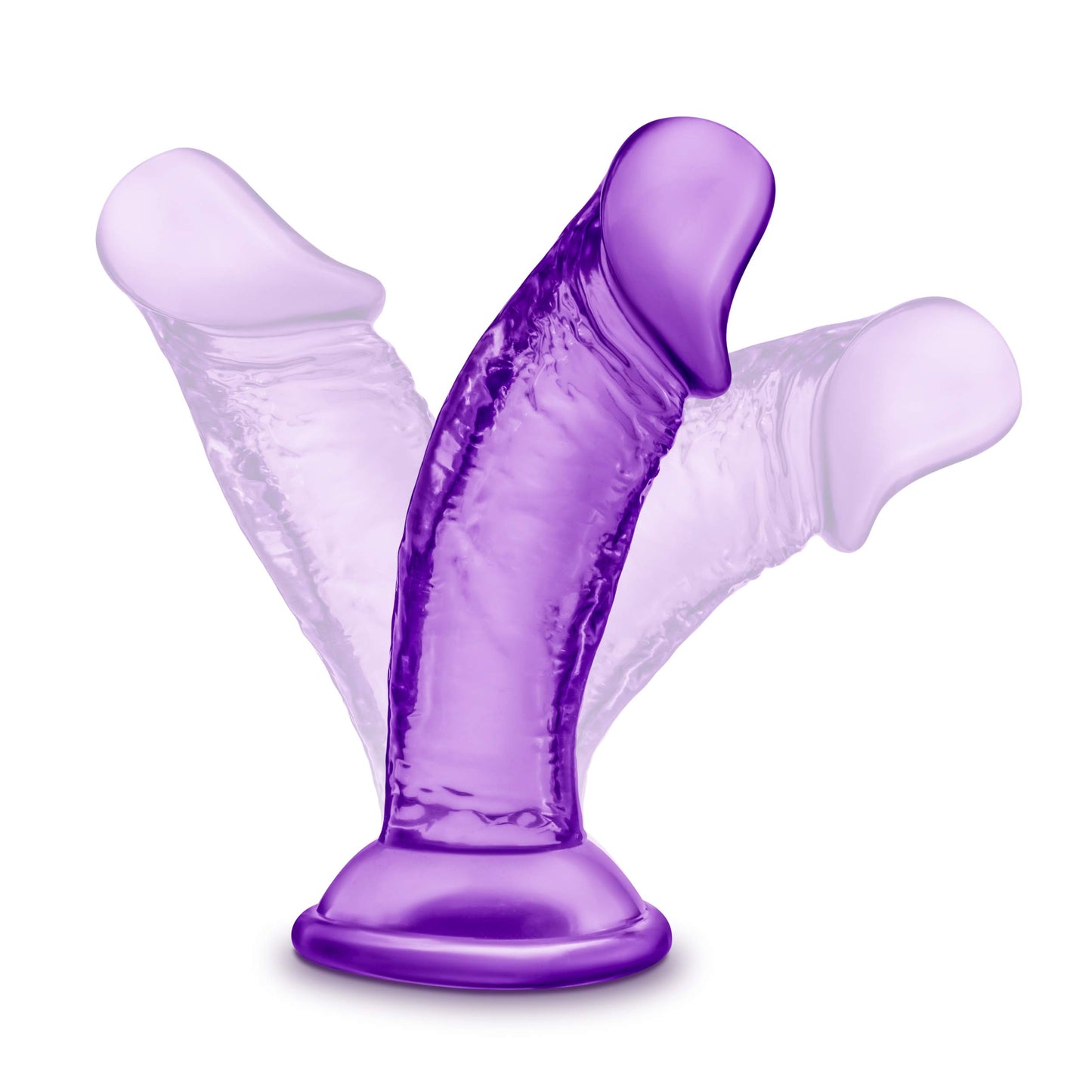Blush B Yours Sweet n Small 4" Dildo w/Suction Cup - Purple