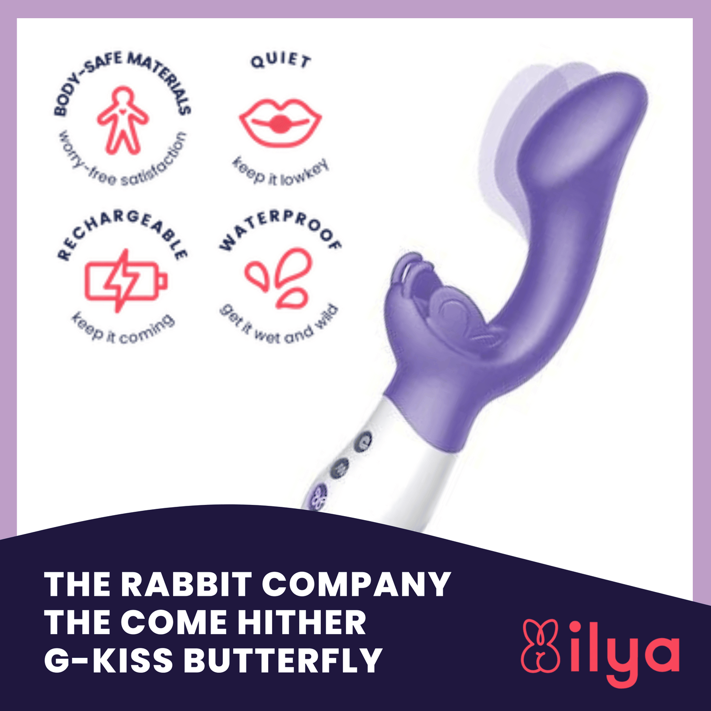 The Come Hither G-Kiss Butterfly-按摩棒