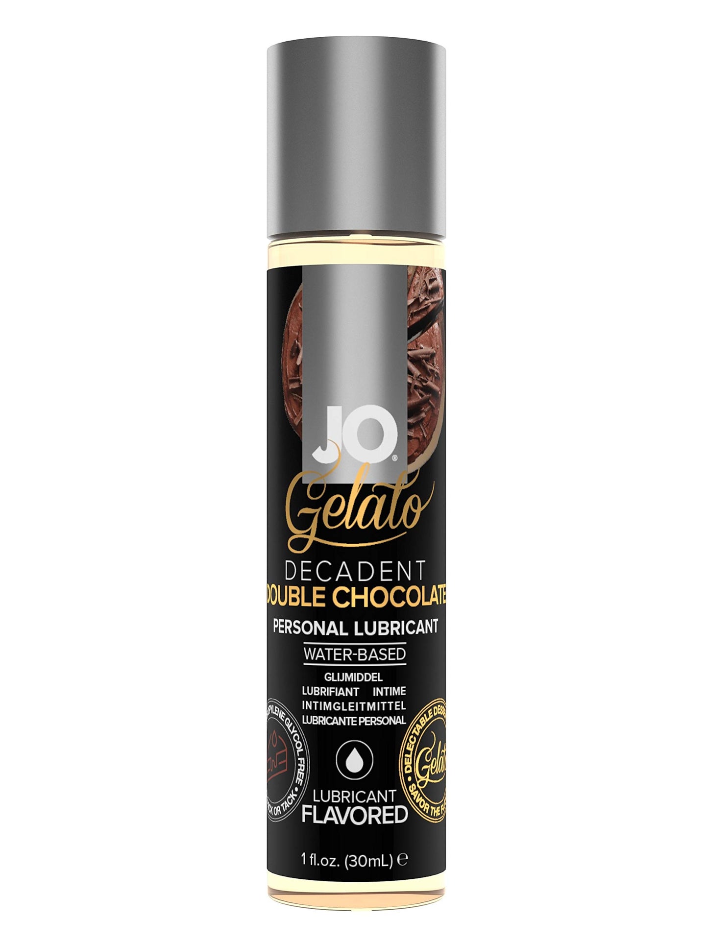 JO Gelato雪糕系列可食用潤滑液 - Double Chocolate 雙重朱古力味 (30 ML)