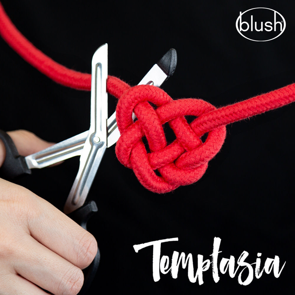 美國Blush Temptasia - 束縛繩 - 32 英尺 - 紅色