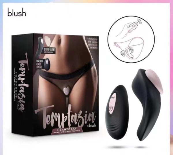 美國Blush Temptasia Heartbeat Panty Vibe With Remote 震動器