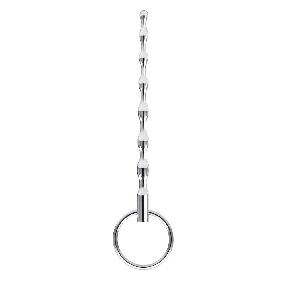 BLUELINE 金屬導管 4.25" Stainless Steel Beaded Urethral Sound